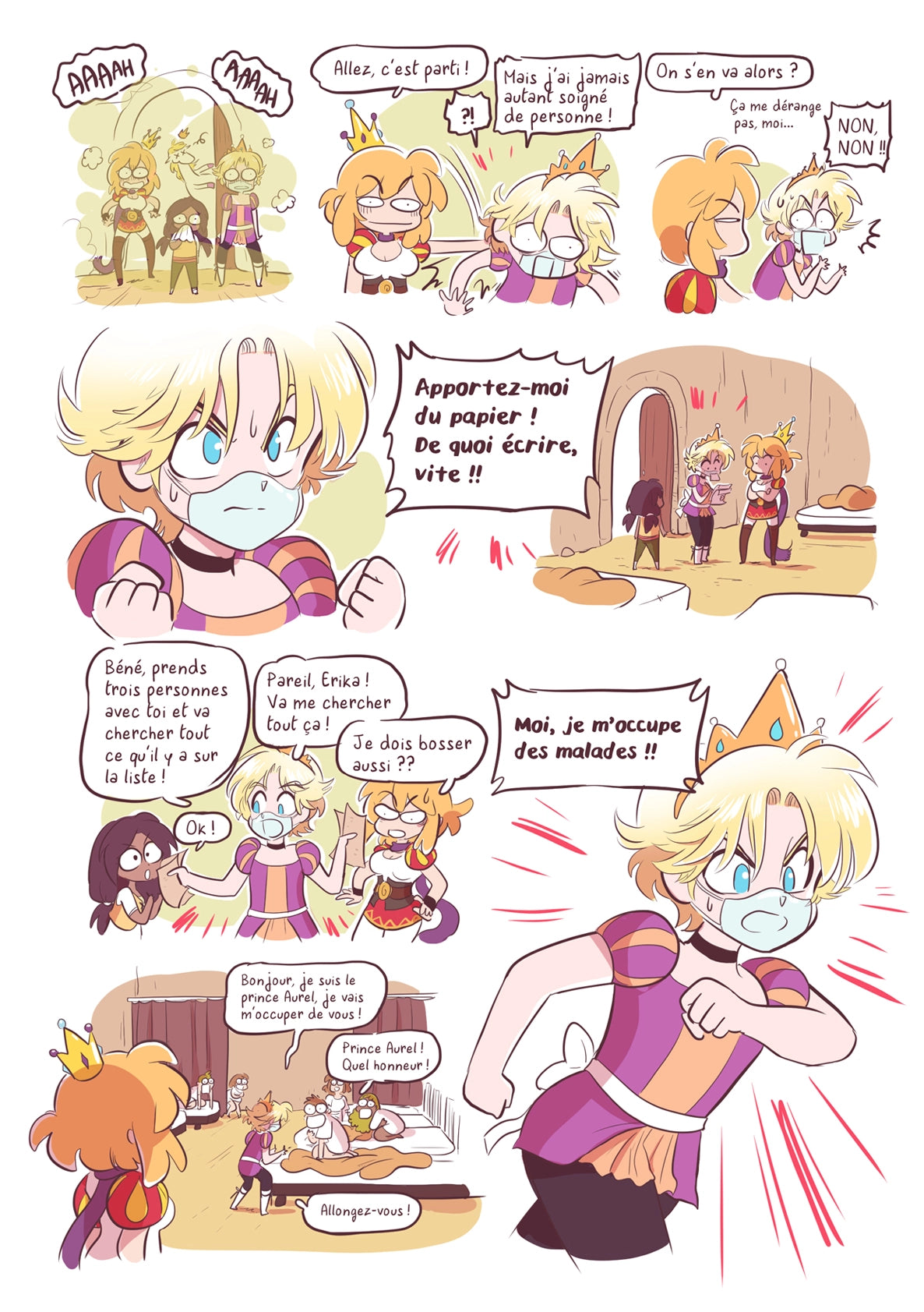 Erika et les princes en détresse Tome 2