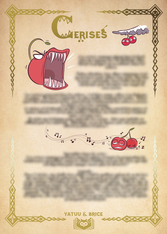 Fiche Numérique codex : Cerises