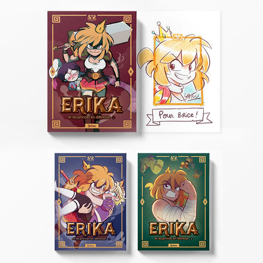 Pack 3 Tomes + dédicace !